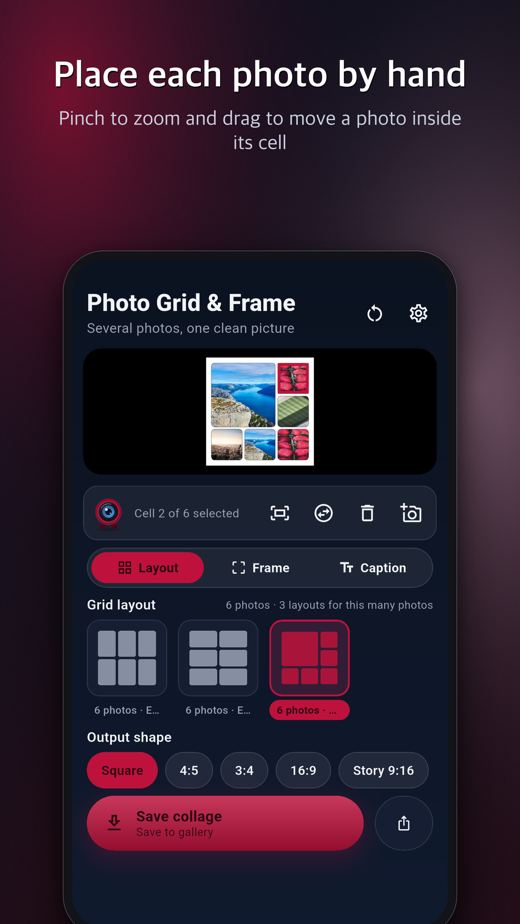 Photo Grid & Frame screenshot 1