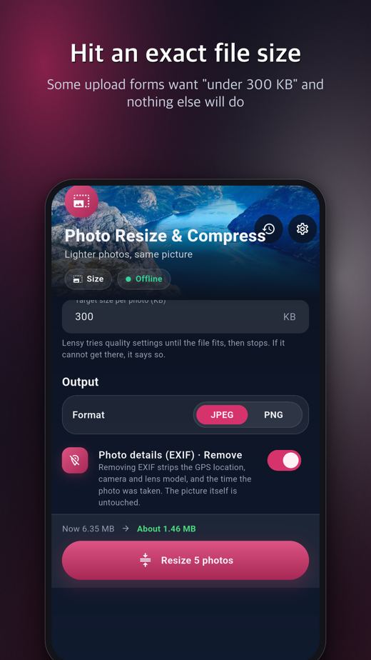 Photo Resize & Compress screenshot 2