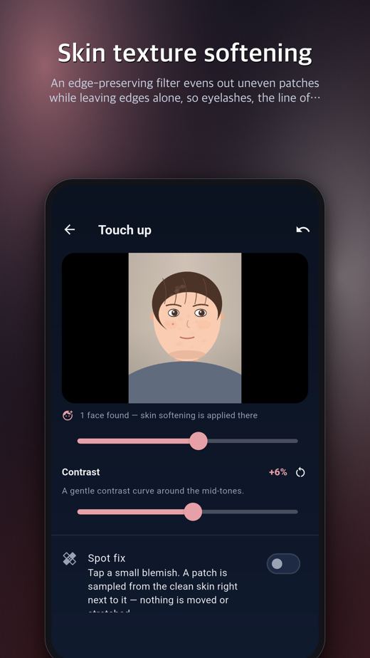 Portrait Touch-Up screenshot 2