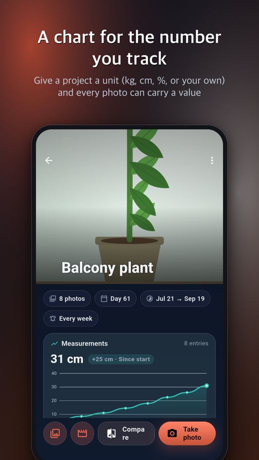 Before & After Progress Photos screenshot 1