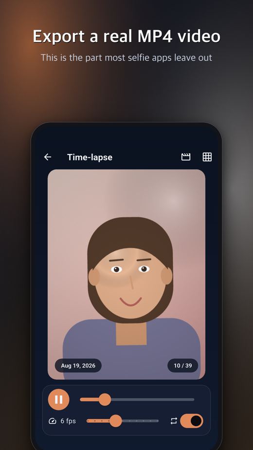 Daily Selfie Time-Lapse screenshot 1