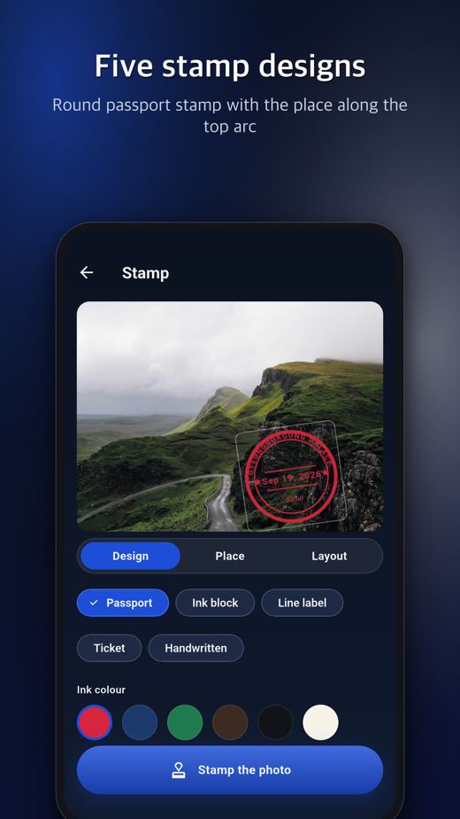 Travel Photo Stamp screenshot 2